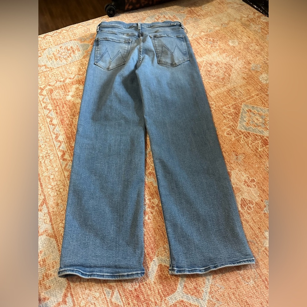 Mother the rambler zip flood in out of the blue wash size 32 - Picture 11 of 11